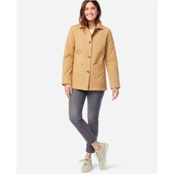 WOMEN'S FERN QUILTED CANVAS BARN COAT - Picture 5 of 5